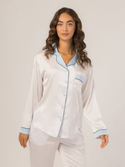 Grace PJ Long Sleeve Set (Glacier)