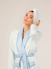 Leona Reversible Micro-Fiber Hair Wrap (Cloud)