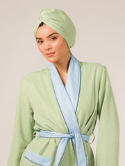 Leona Reversible Micro-Fiber Hair Wrap (Succulent)