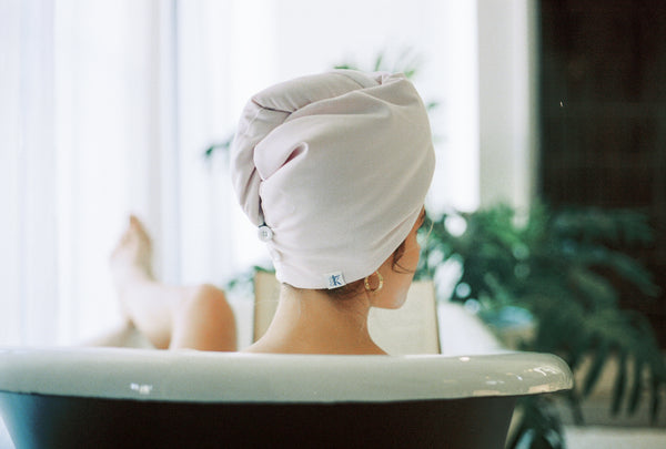 Leona Reversible Micro-Fiber Hair Wrap (Lily)