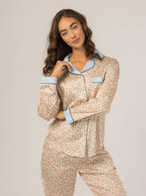 Grace PJ Long Sleeve Set (Hydrangea)