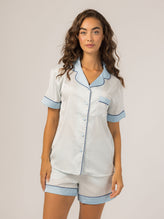 Grace PJ Short Sleeve Set (Cloud)