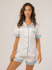 Grace PJ Short Sleeve Set (Glacier)