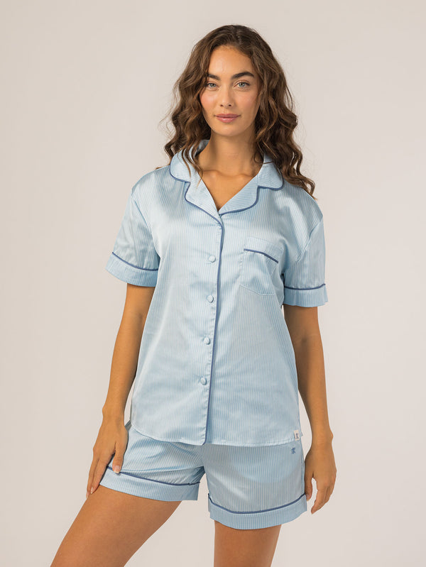 Keleigh Teller Women's Grace PJ Short Sleeve Set (Newport)