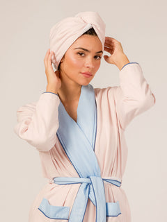 Leona Reversible Micro-Fiber Hair Wrap (Lily)