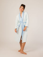 Leona Reversible Micro-Fiber Robe (Cloud)