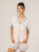 Rose PJ Short Sleeve Set (Lily)