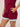 Keleigh Teller Women's Rose PJ Short Sleeve Set (Merlot)