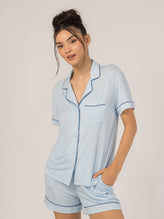 Rose PJ Short Sleeve Set (Newport)